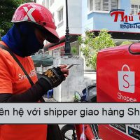 Cách liên hệ với shipper giao hàng Shopee
