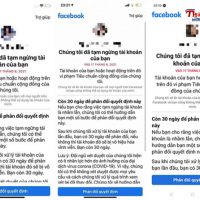 Cách mở khóa Facebook bị báo chúng tôi đã tạm ngừng tài khoản của bạn