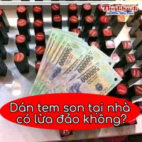 Dán tem son tại nhà có lừa đảo không?