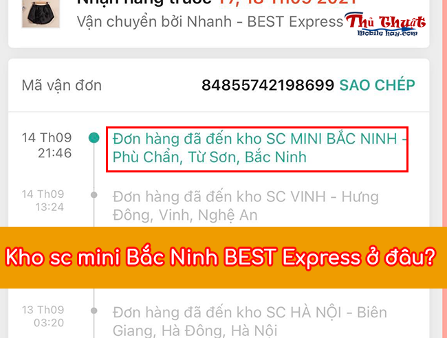 Kho Sc Mini Bắc Ninh Best Express Ở Đâu? Vì Sao Hàng Phải Qua Đây?