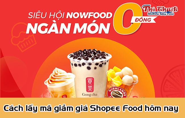 Cách lấy mã giảm giá Shopee Food 