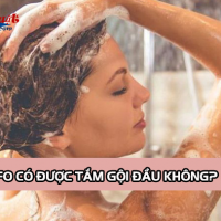 F0 có được tắm gội đầu không?