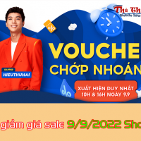 Lưu sớm mã giảm giá sale 9/9/2022 Shopee