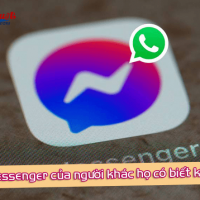 Vào messenger của người khác họ có biết không?