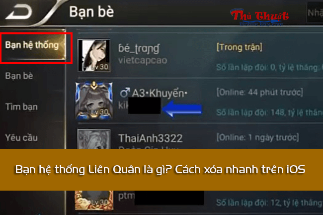 ban he thong lien quan la gi