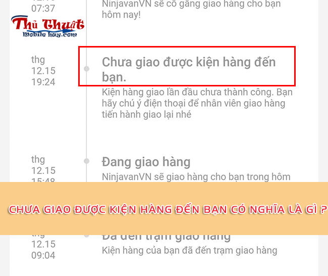 chua giao duoc kien hang den ban chua giao duoc kien hang den ban