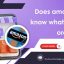 Does amazon know what you order?