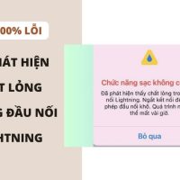 Fix 100% lỗi đã phát hiện chất lỏng trong đầu nối lightning