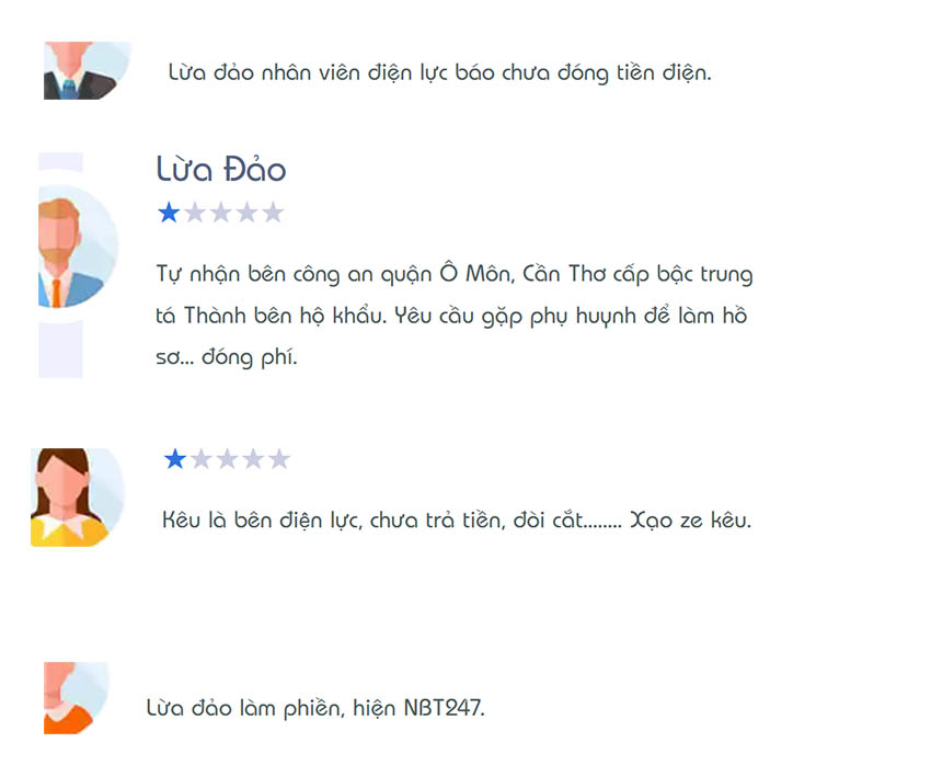 Đánh giá số điện thoại NBT247 Đánh giá số điện thoại NBT247