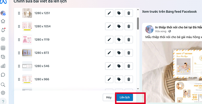 Cách viết text trên nền đỏ kèm hình ảnh trên Facebook