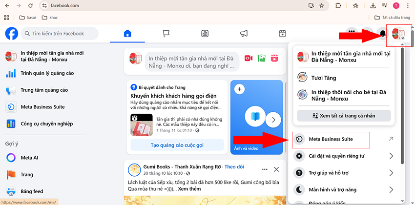 Cách viết text trên nền đỏ kèm hình ảnh trên Facebook