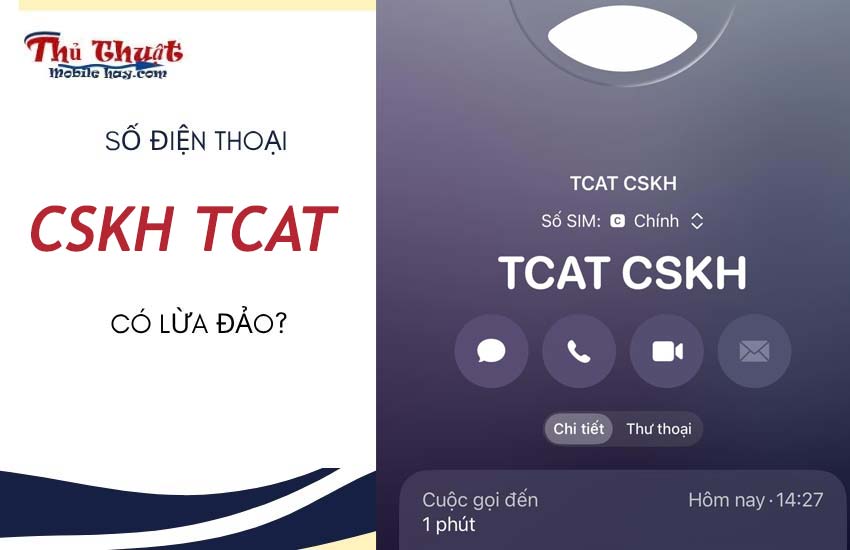Số điện thoại Cskh TCAT là gì?