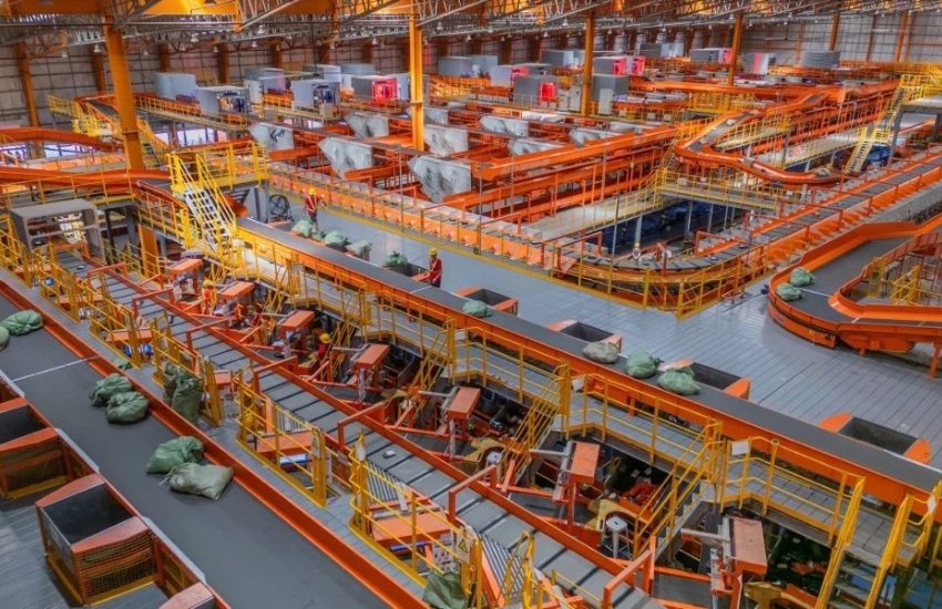 BRS sorting centre location