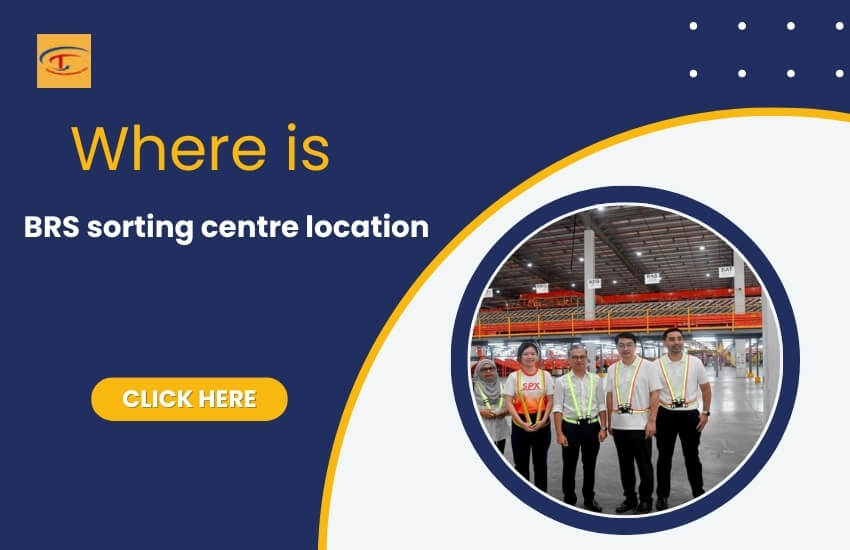BRS sorting centre location