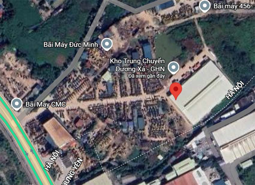 Kho trung chuyển GHN Dương Xá