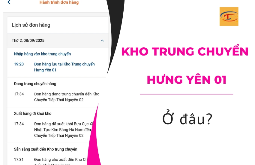 Kho trung chuyển Hưng Yên 01 ở đâu?
