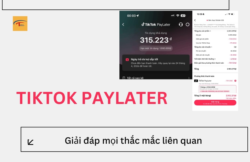 Tiktok PayLater là gì?