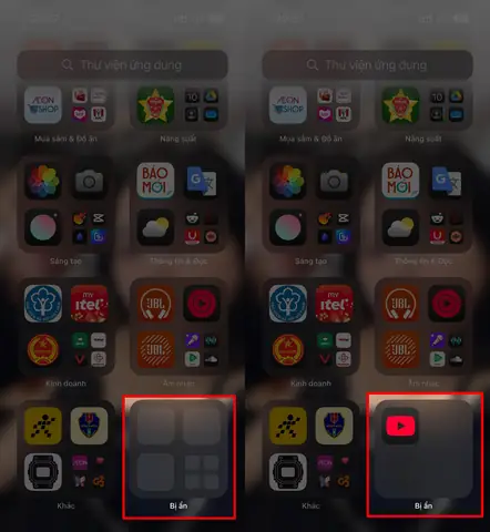 Ẩn Ứng Dụng Trên Iphone