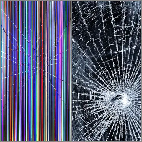 Ảnh Vỡ Màn Hình Iphone