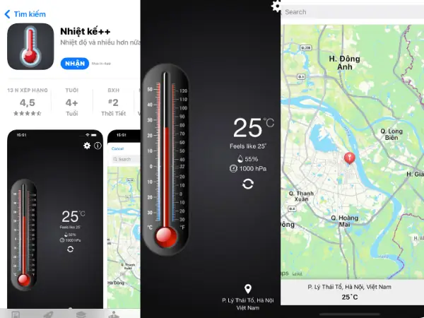 App Nhiệt Kế Cho Iphone