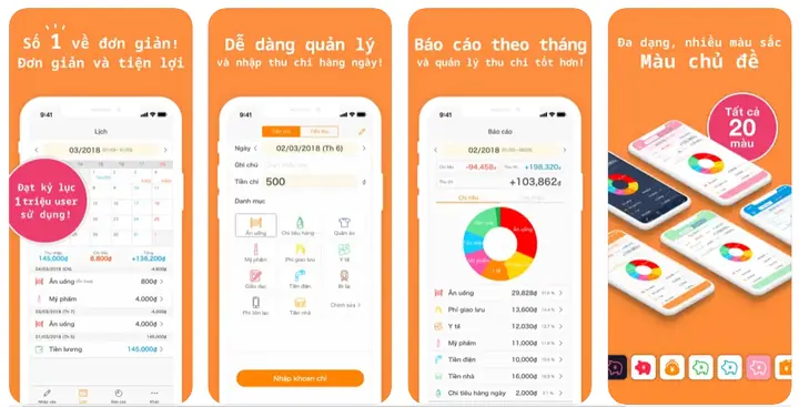 App Quản Lý Chi Tiêu Iphone