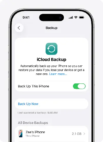 Back Up Iphone To Icloud