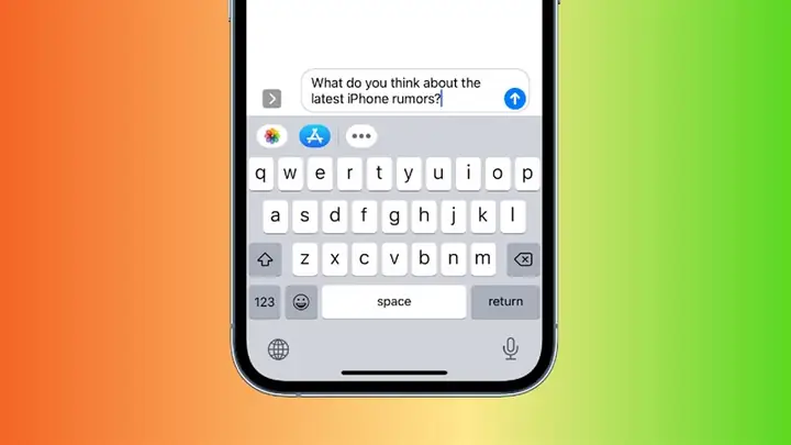 Bàn Phím Điện Thoại Iphone