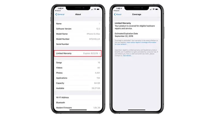 Bảo Hành Iphone Chính Hãng