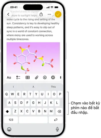 Bật Bàn Phím Ảo Iphone