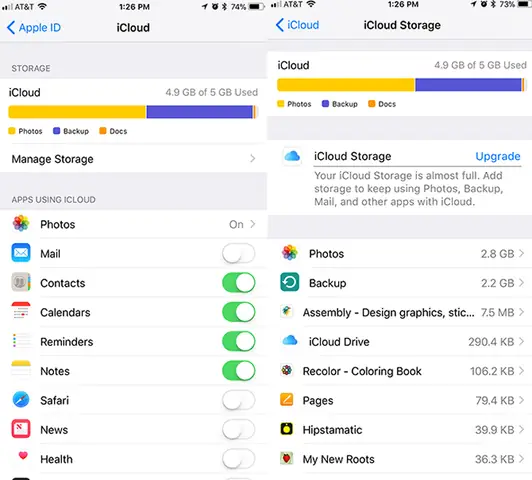 Bật Icloud Drive Trên Iphone