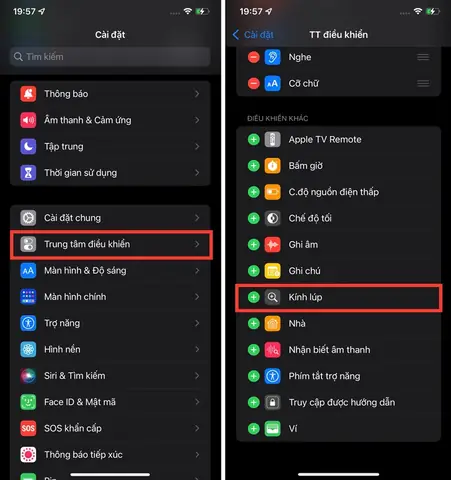 Bật Kính Lúp Trên Iphone
