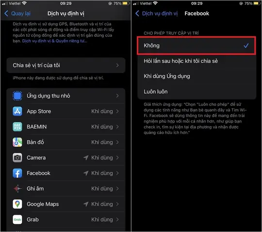 Bật Tắt Gps Trên Iphone