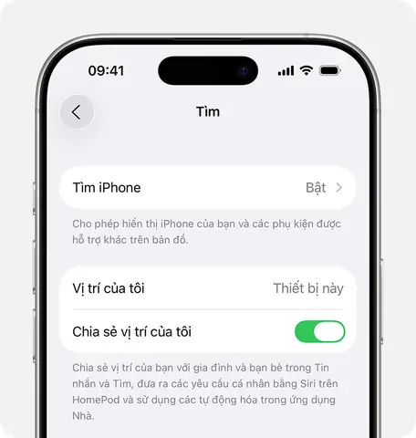 Bật Tìm Iphone Ở Đâu