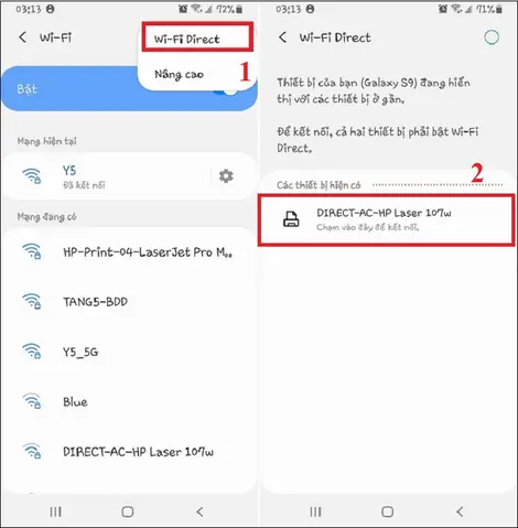 Bật Wifi Direct Trên Iphone