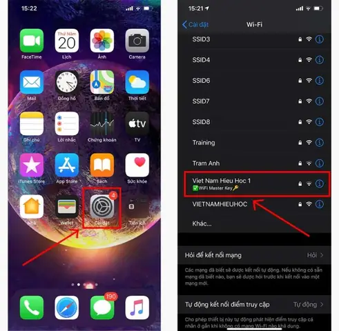 Bẻ Khoá Wifi Cho Iphone Bẻ Khoá Wifi Cho Iphone
