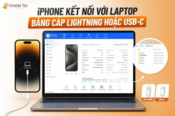 Biến Iphone Thành Usb Boot