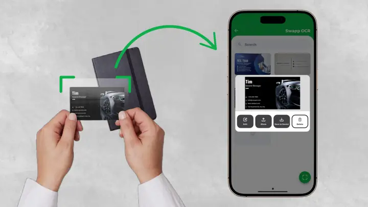 Business Card Iphone App Scanner Business Card Iphone App Scanner