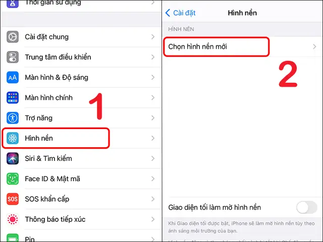 Cách Cài Hình Nền Iphone Cách Cài Hình Nền Iphone