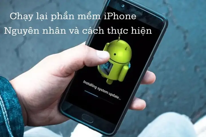 Cách Chạy Lại Phần Mềm Iphone