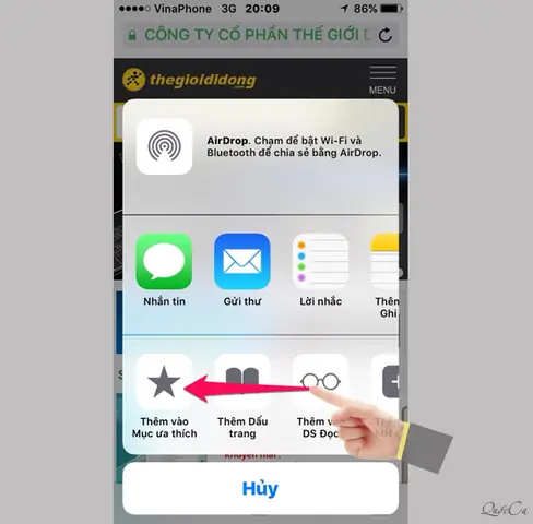Cách Dấu Trang Trên Iphone Cách Dấu Trang Trên Iphone