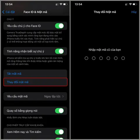 Cách Đổi Mật Khẩu Iphone Cách Đổi Mật Khẩu Iphone