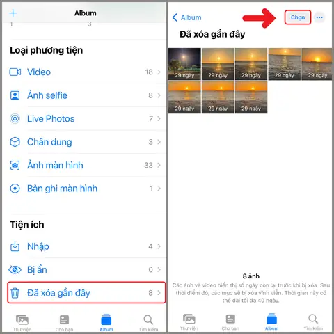 Cách Khôi Phục Ảnh Trên Iphone