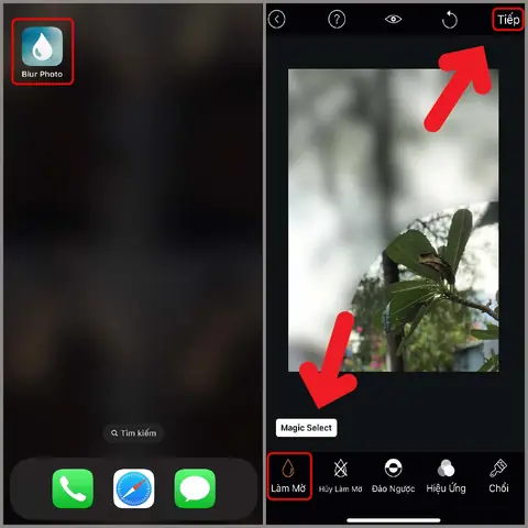 Cách Làm Mờ Ảnh Trên Iphone