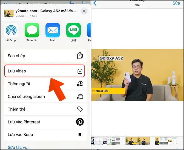 Cách Lưu Video Về Iphone Cách Lưu Video Về Iphone