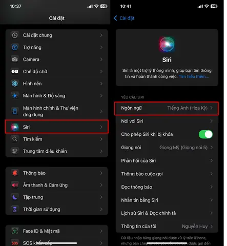 Cách Sử Dụng Siri Trên Iphone