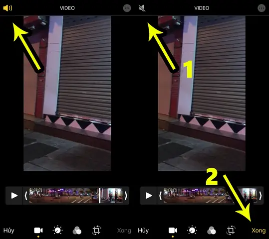 Cách Tắt Tiếng Video Trên Iphone