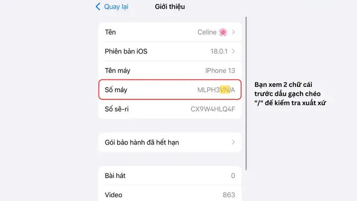 Cách Xem Nơi Sản Xuất Iphone