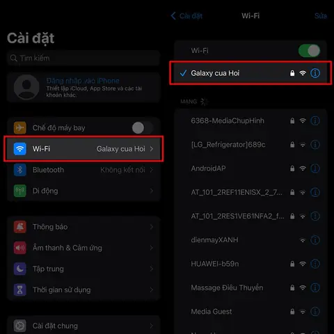 Cách Xem Pass Wifi Trên Iphone