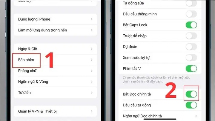 Cài Đặt Bàn Phím Iphone