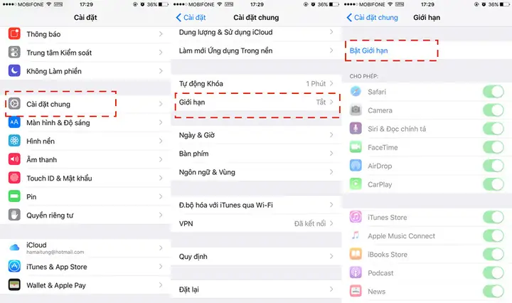 Cài Đặt Bảo Mật Cho Iphone Cài Đặt Bảo Mật Cho Iphone